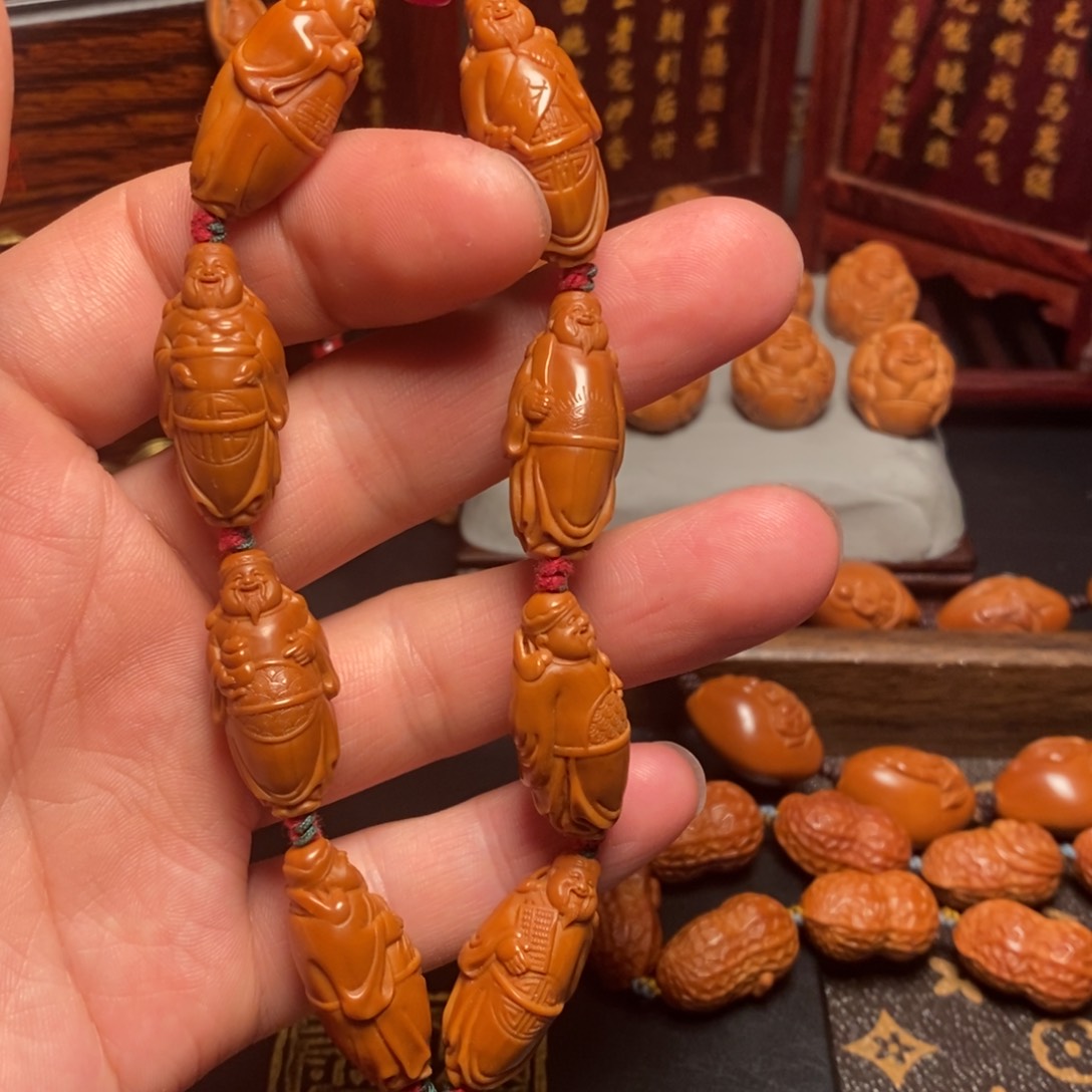 手串/手链橄榄核小*鱼橄榄