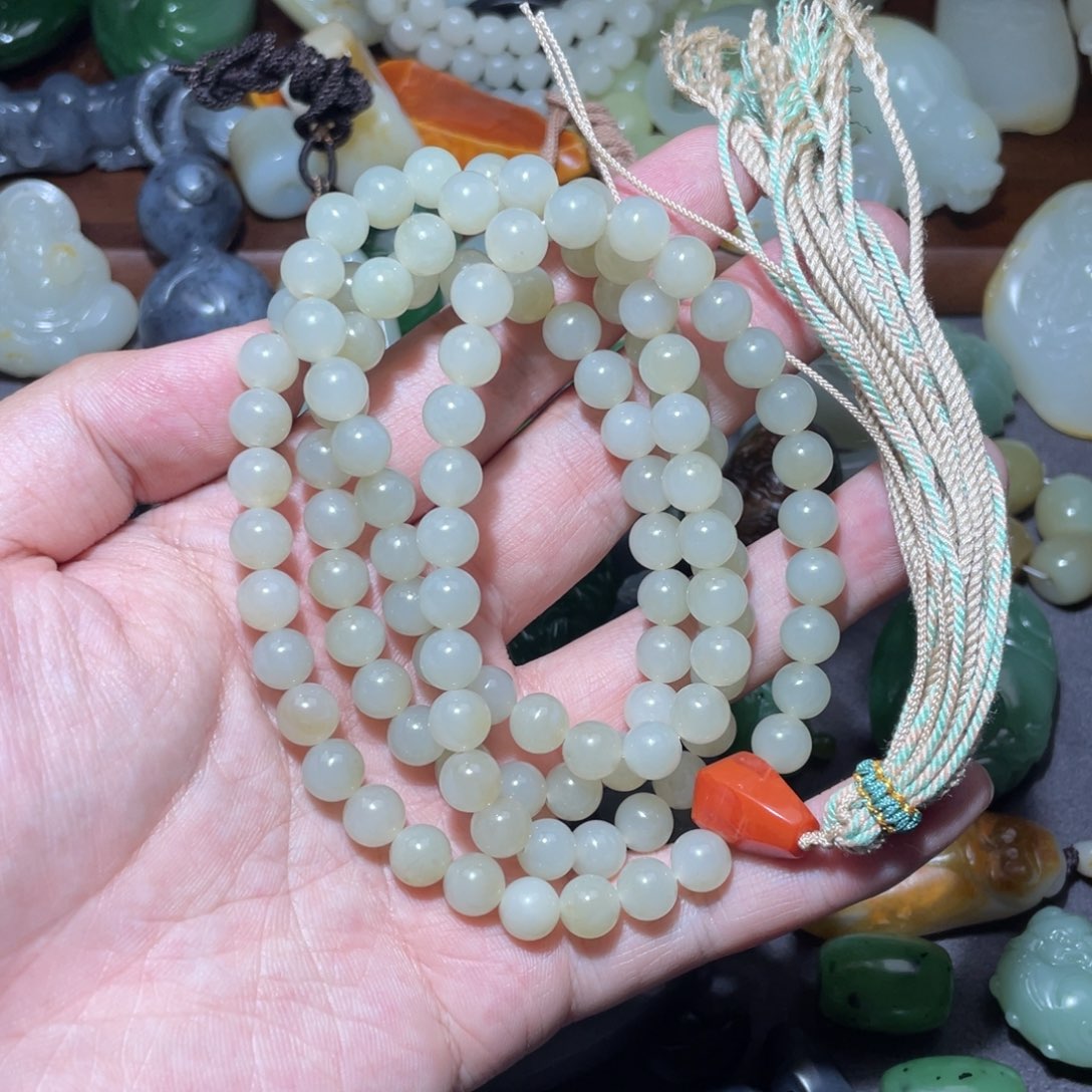 和田玉颈饰未镶嵌l****）