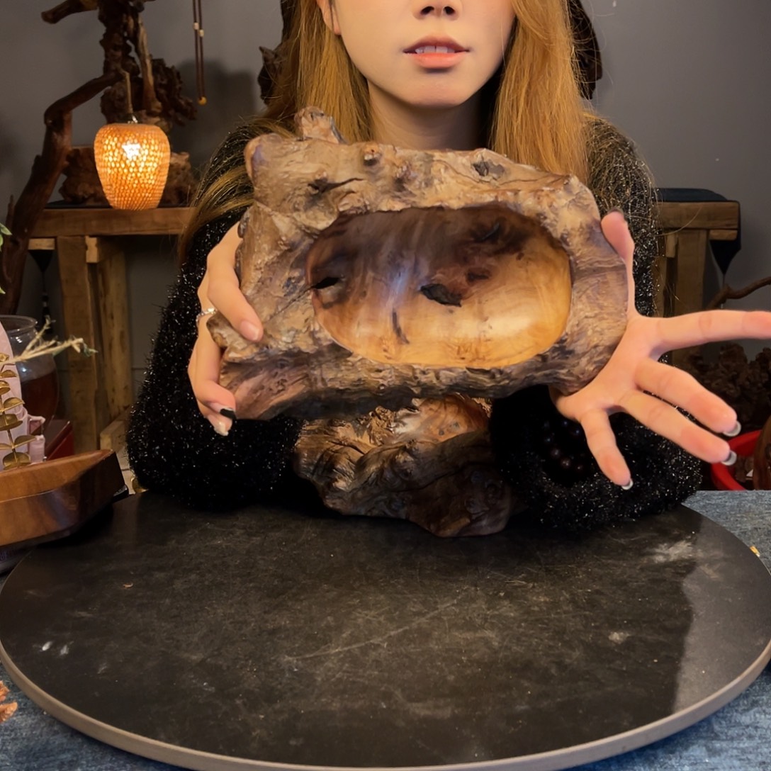 馫***柚木紫柚木置物盘