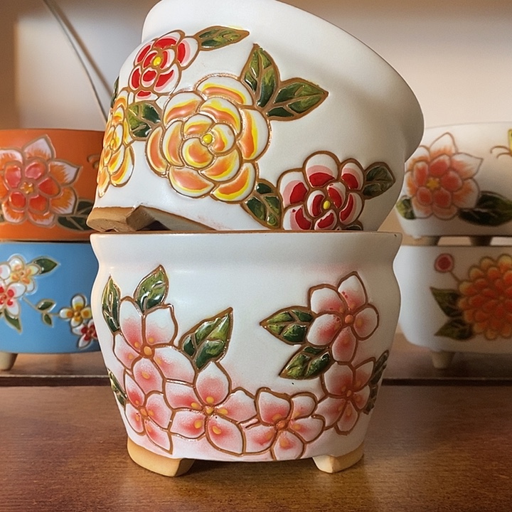 外14内13高10.5左右，纯手工制作，一单包邮