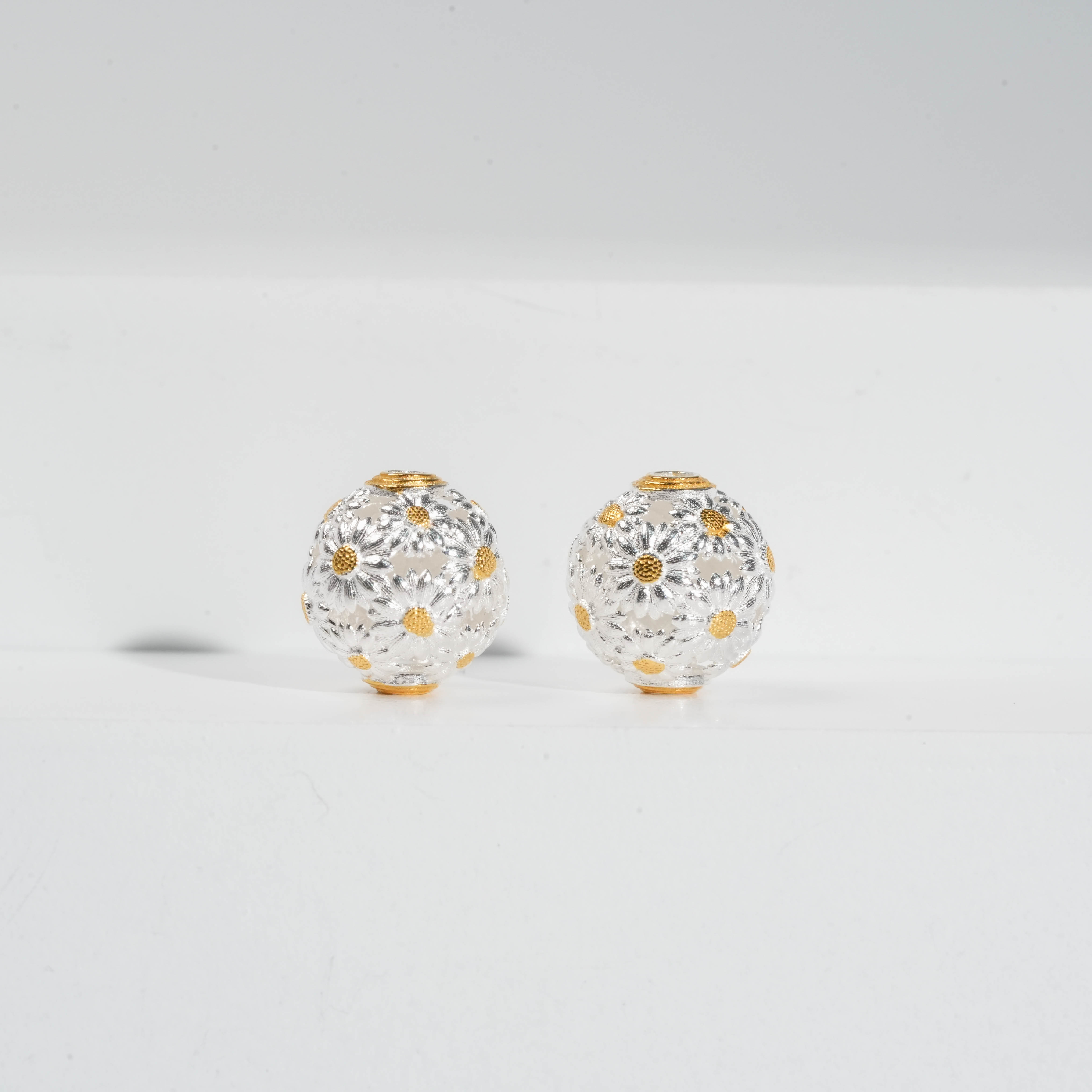 925银银制品 【星浩珠宝】s925银单珠22-9T01G561【多样性发一件】