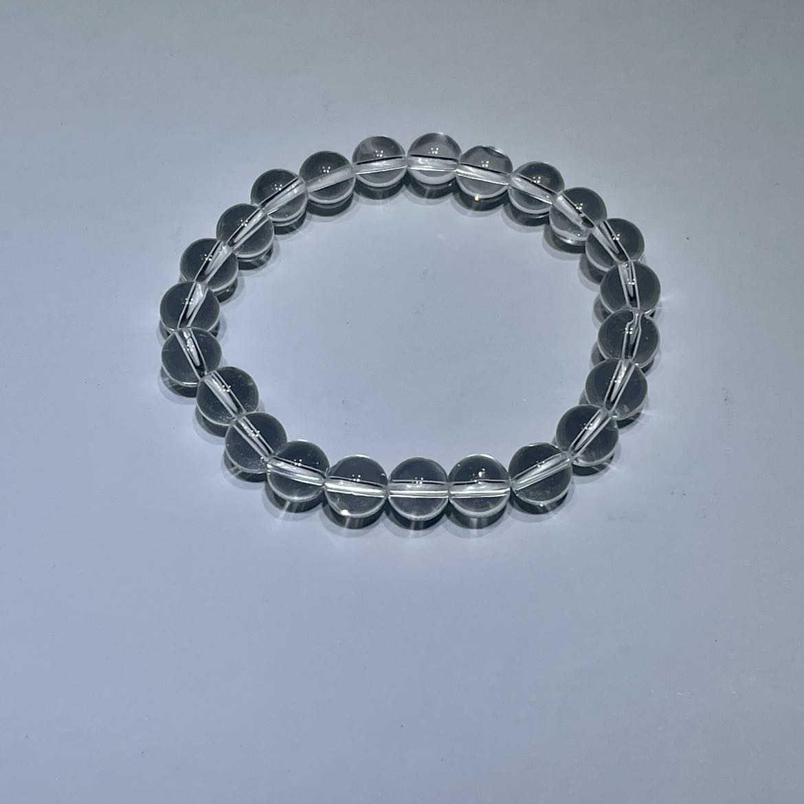 8mm白水单圈手串放漏款