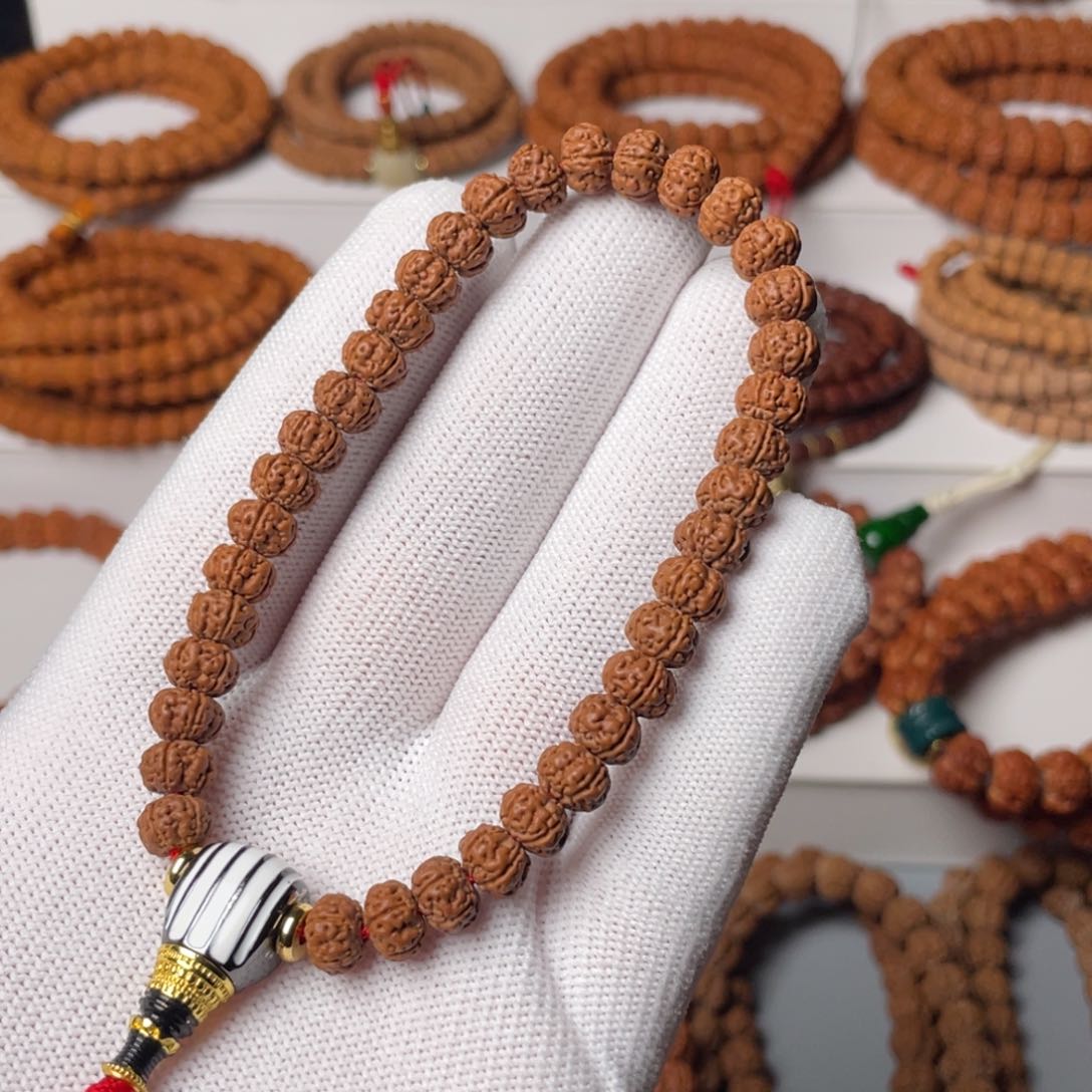 金刚菩提手串五瓣矮桩老树王