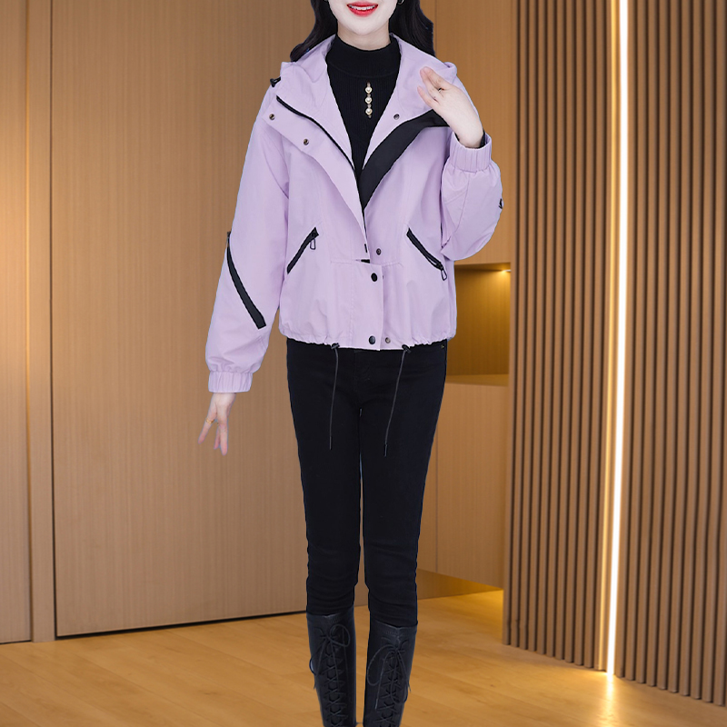 【短外套】24007春季新款优雅气质高档减龄休闲显瘦短外套M-4XL-LIS