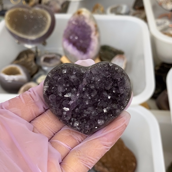 紫晶未镶嵌珠宝半成品92