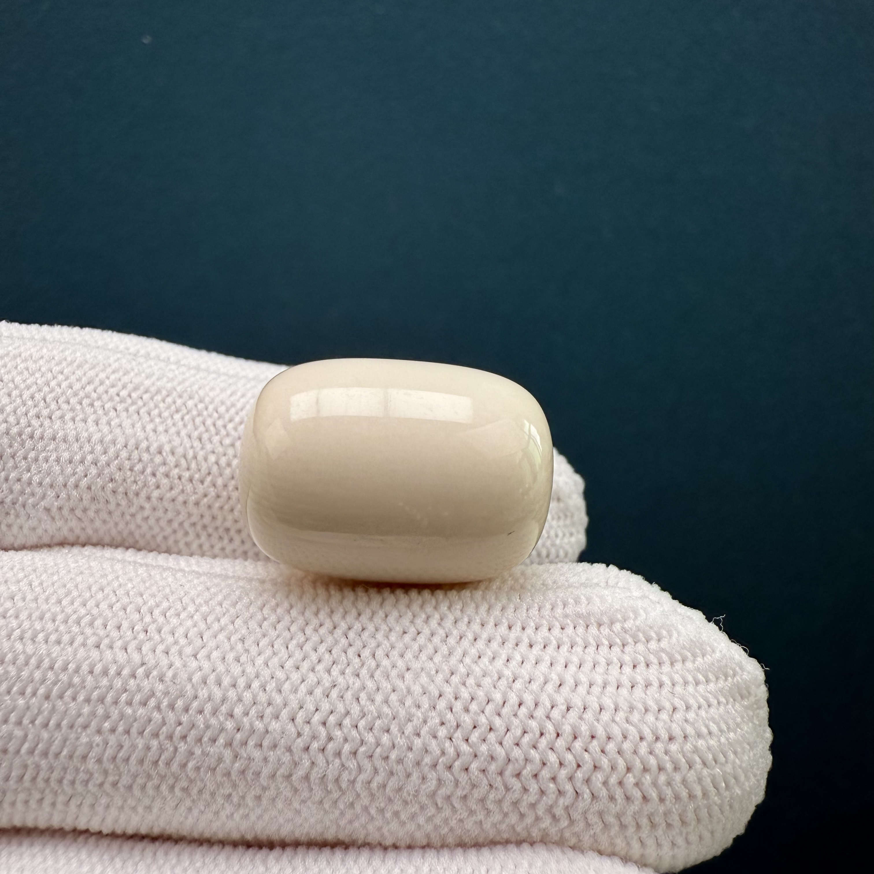 K52-32天然猛犸牙桶珠 14.2*19.6mm一物一图 假一罚十