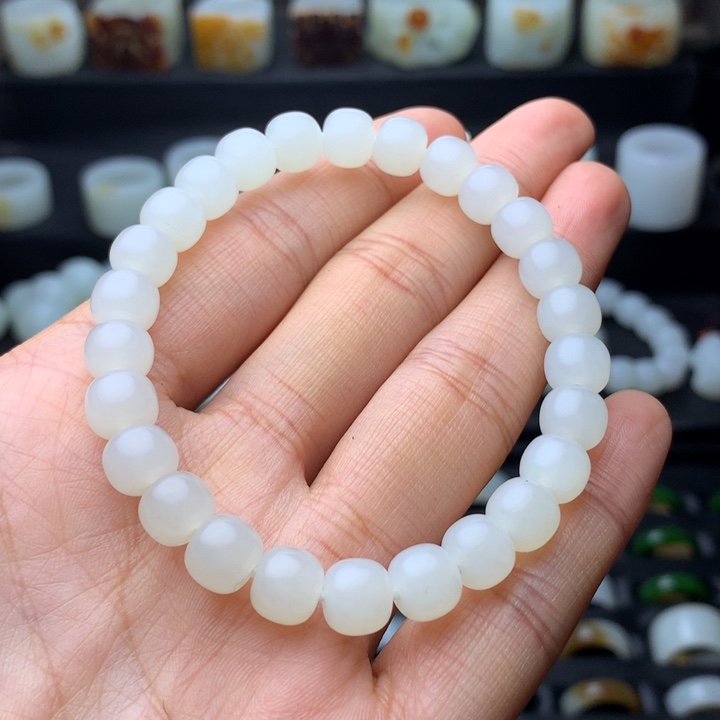 和田玉和田玉未镶嵌暮**柠