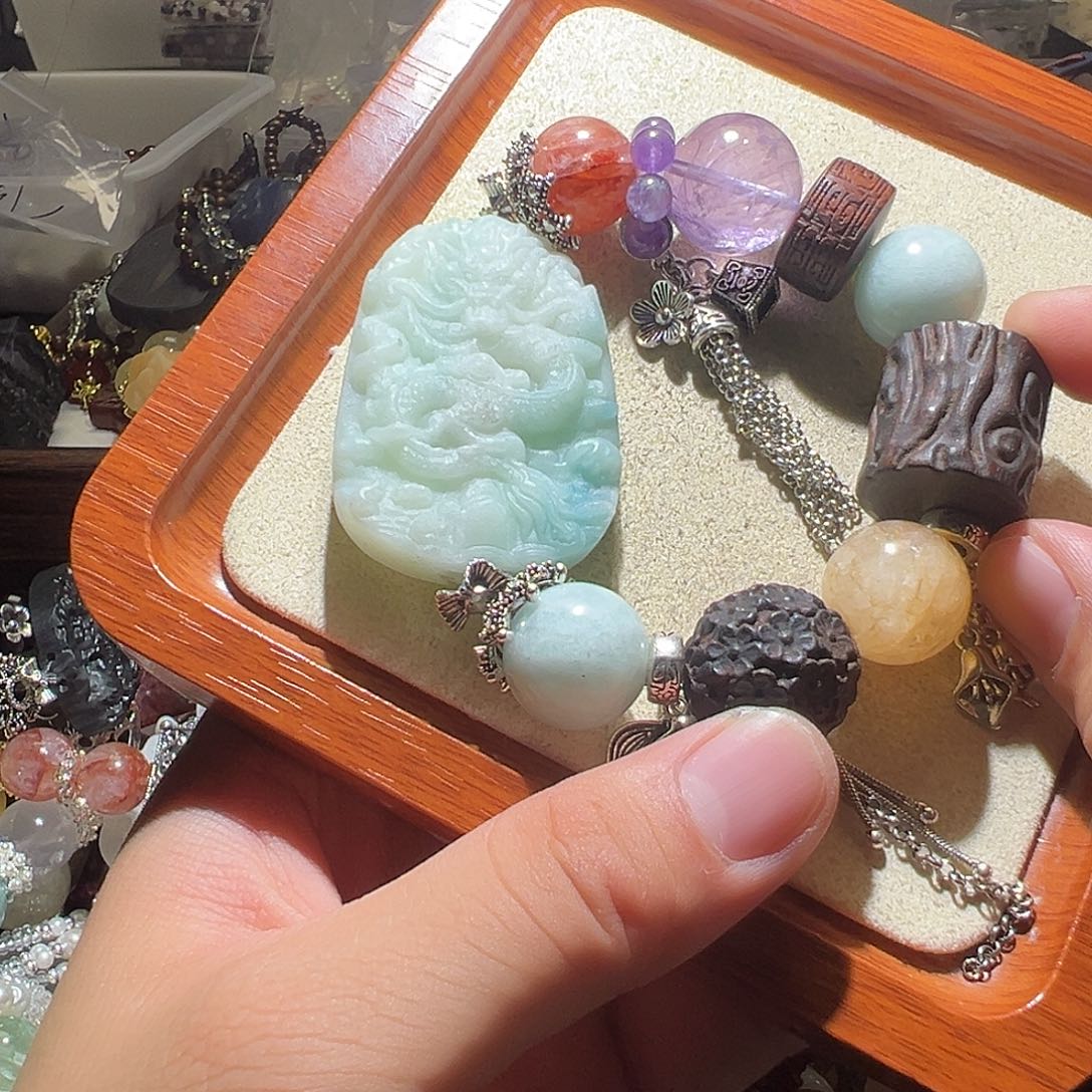 水晶未镶嵌手链水晶手链