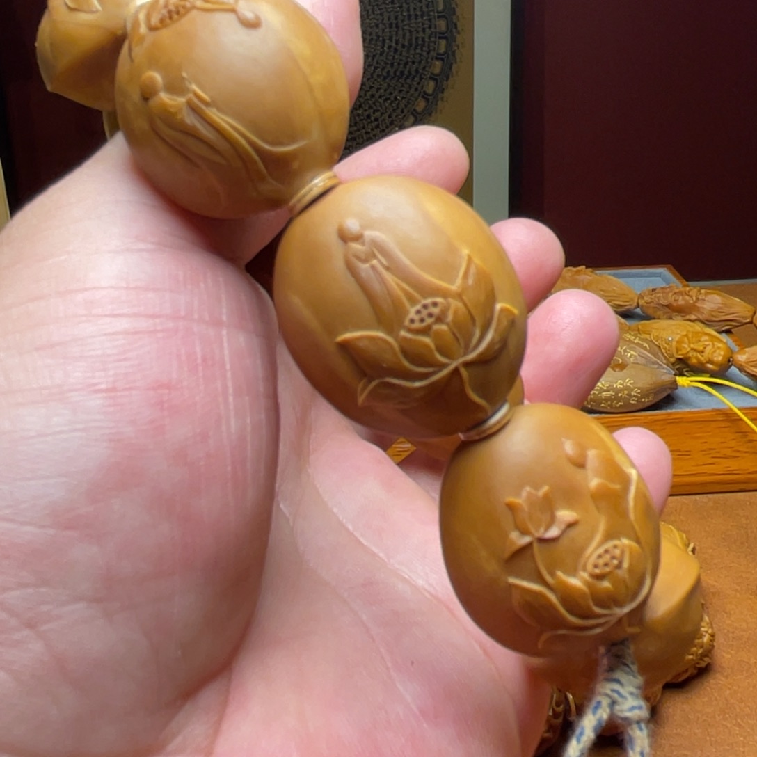 橄榄核手串/手链2.4尺寸无相