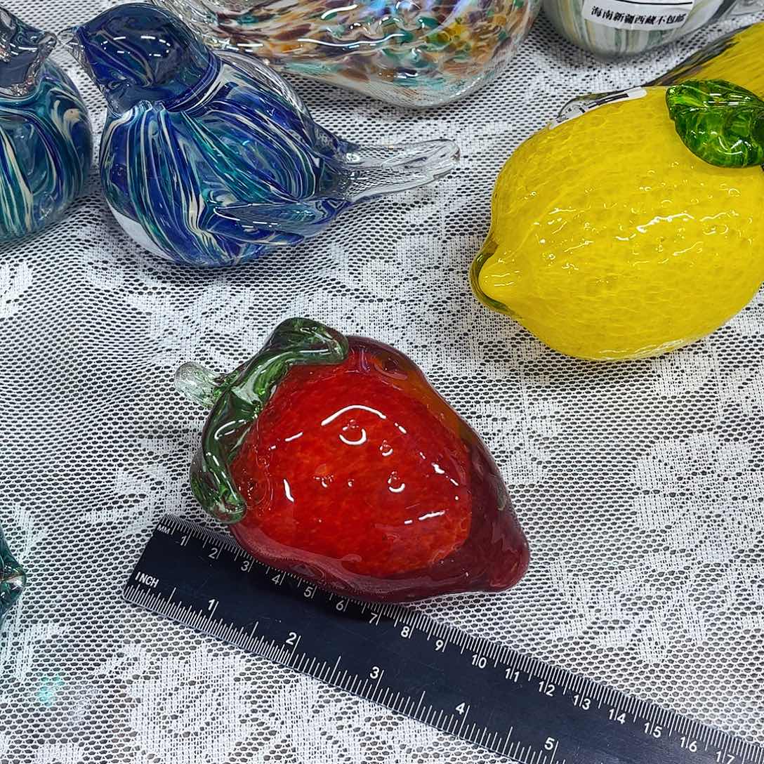 草莓 家悦琉璃工艺品