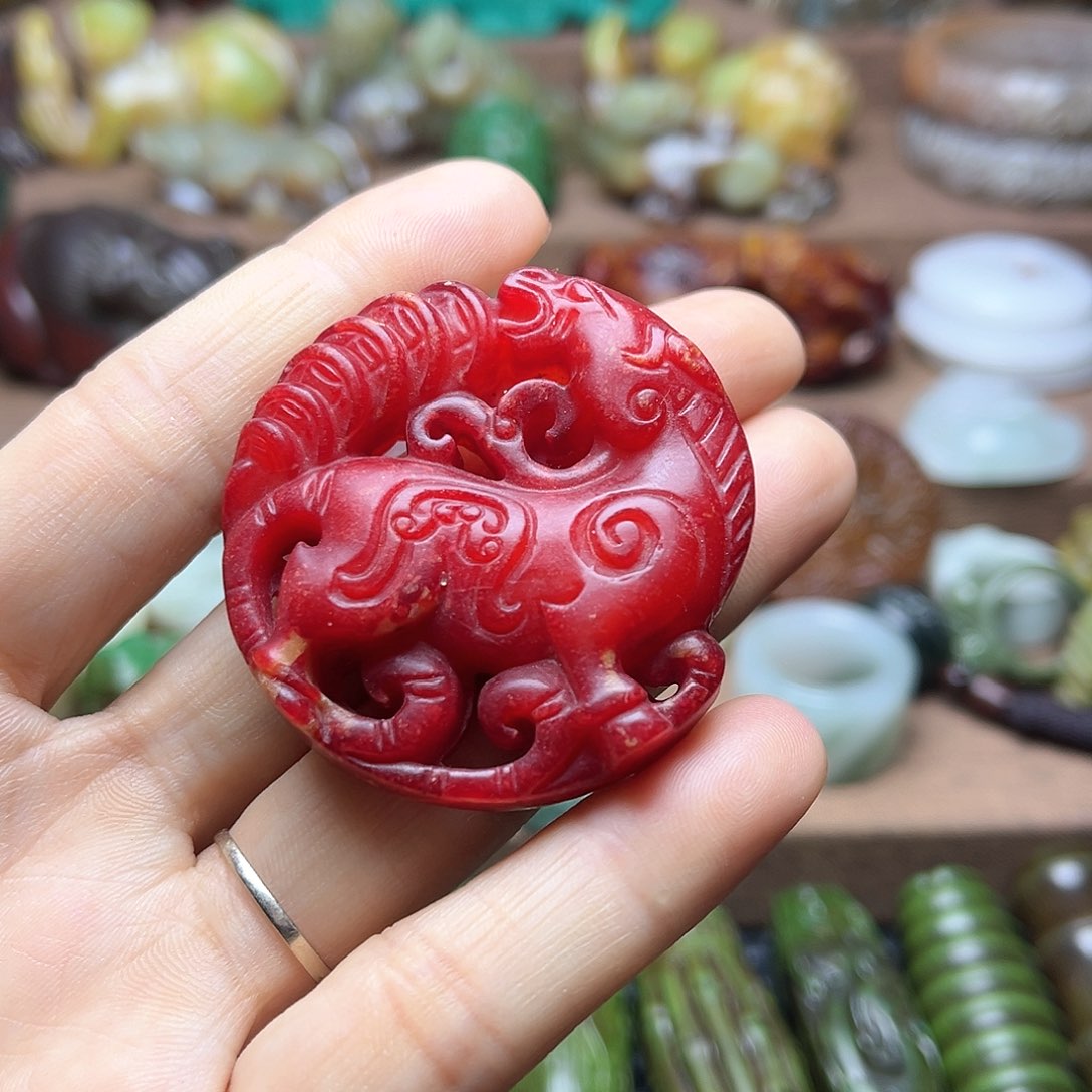 白玉菩提吊坠17。。