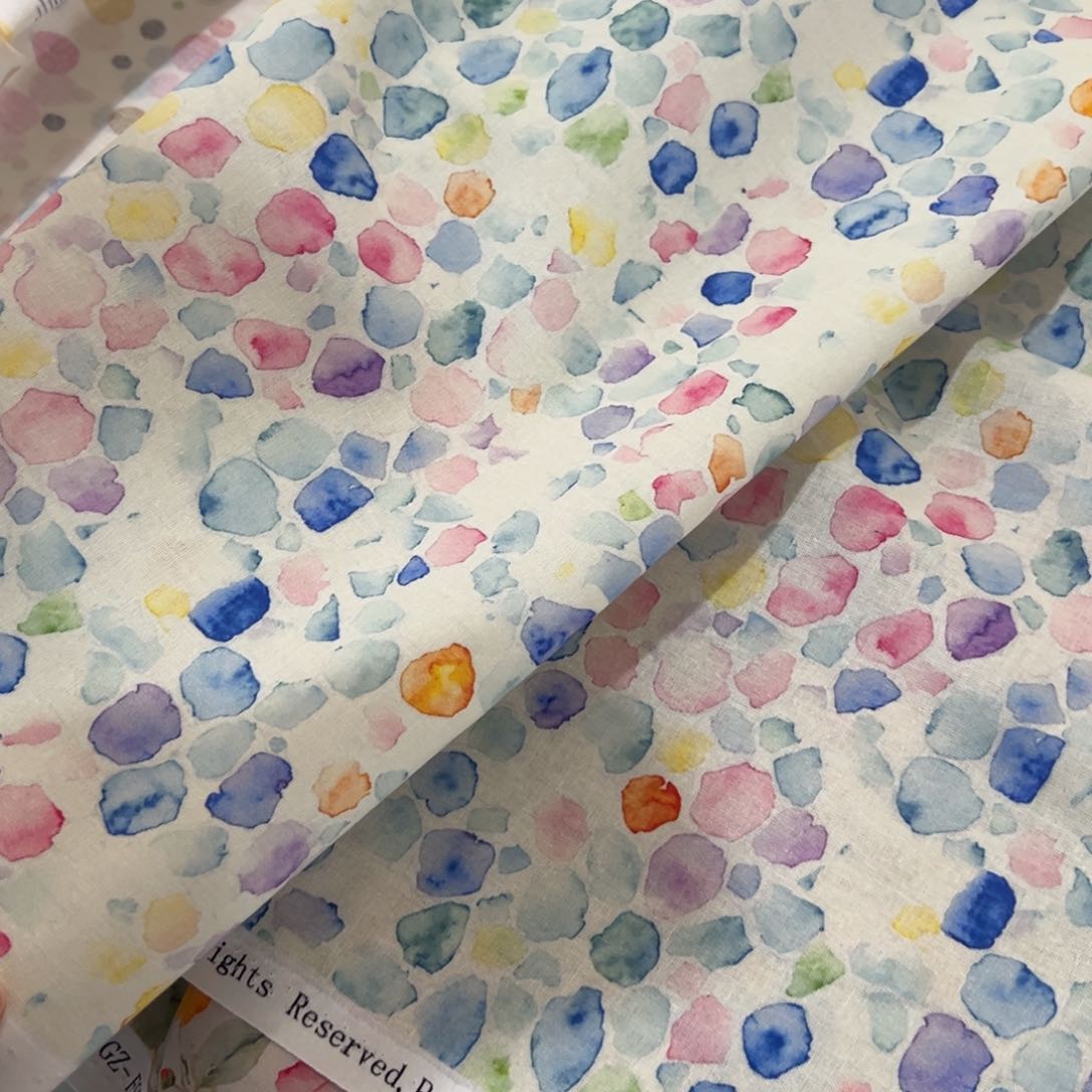 一米价纯棉平布1.1米宽果子布艺地卷