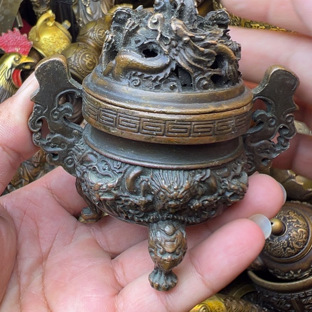 精品铜器精美文玩摆件