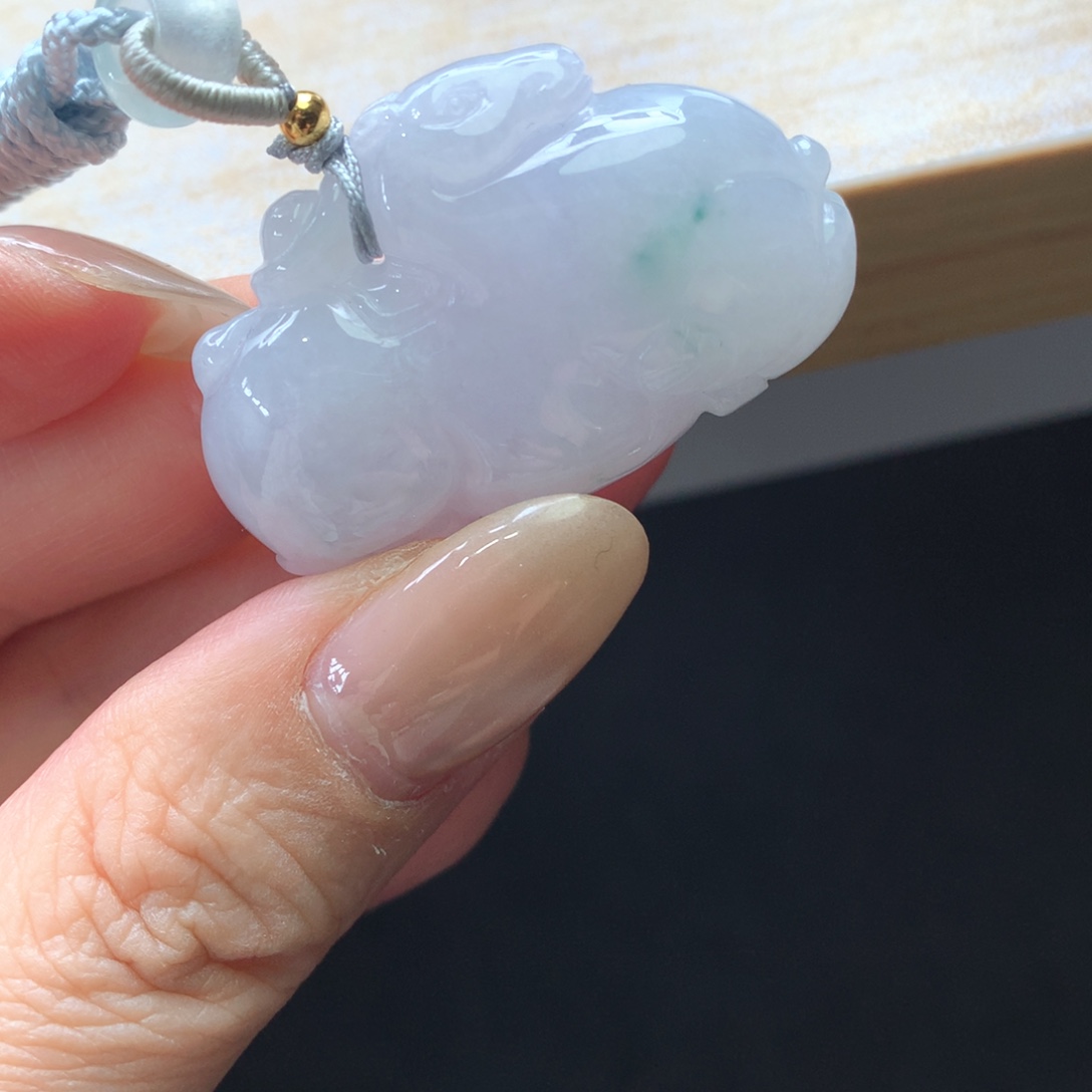 翡翠未镶嵌颈饰吊坠