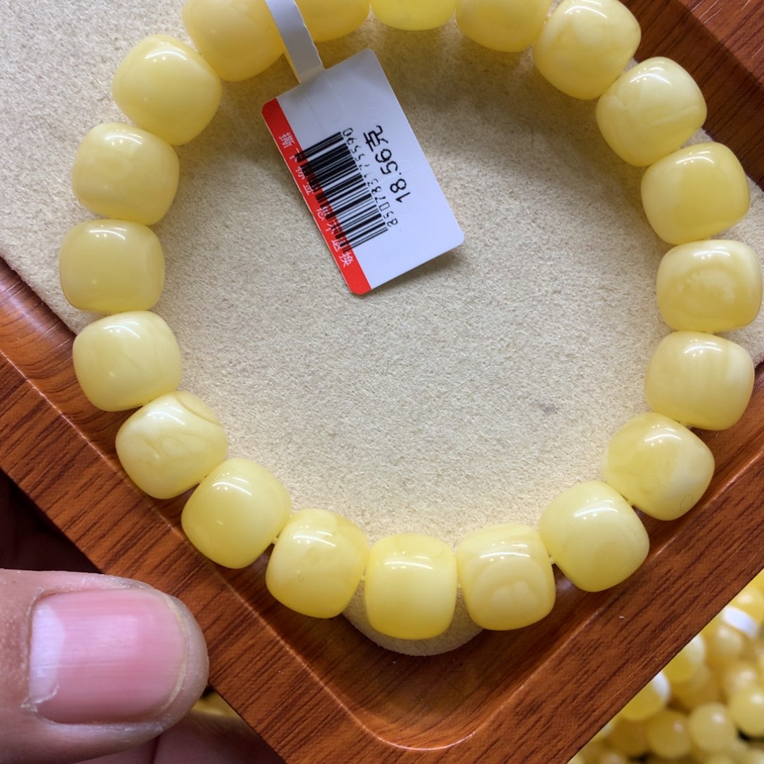 蜜蜡手链未镶嵌1****s蜜蜡