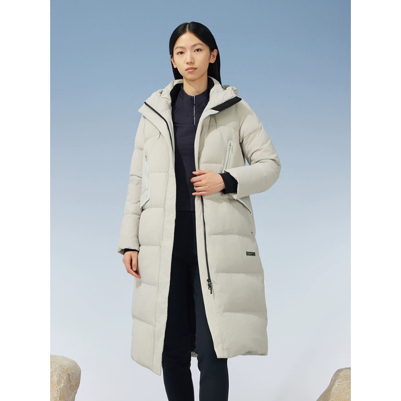 RAPIDO雳霹道2024年秋冬女士KEEP HEAT连帽羽绒服CP4X38X03