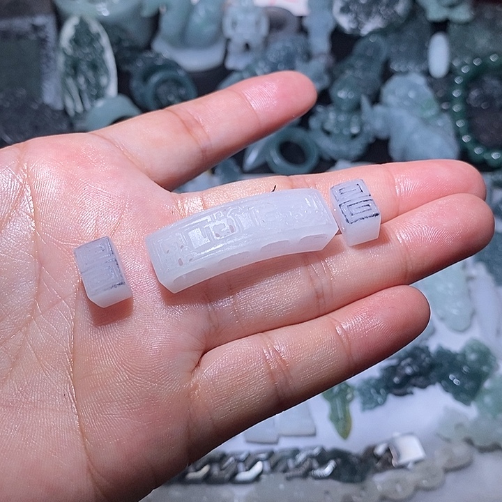 北***光定制翡翠未镶嵌毛