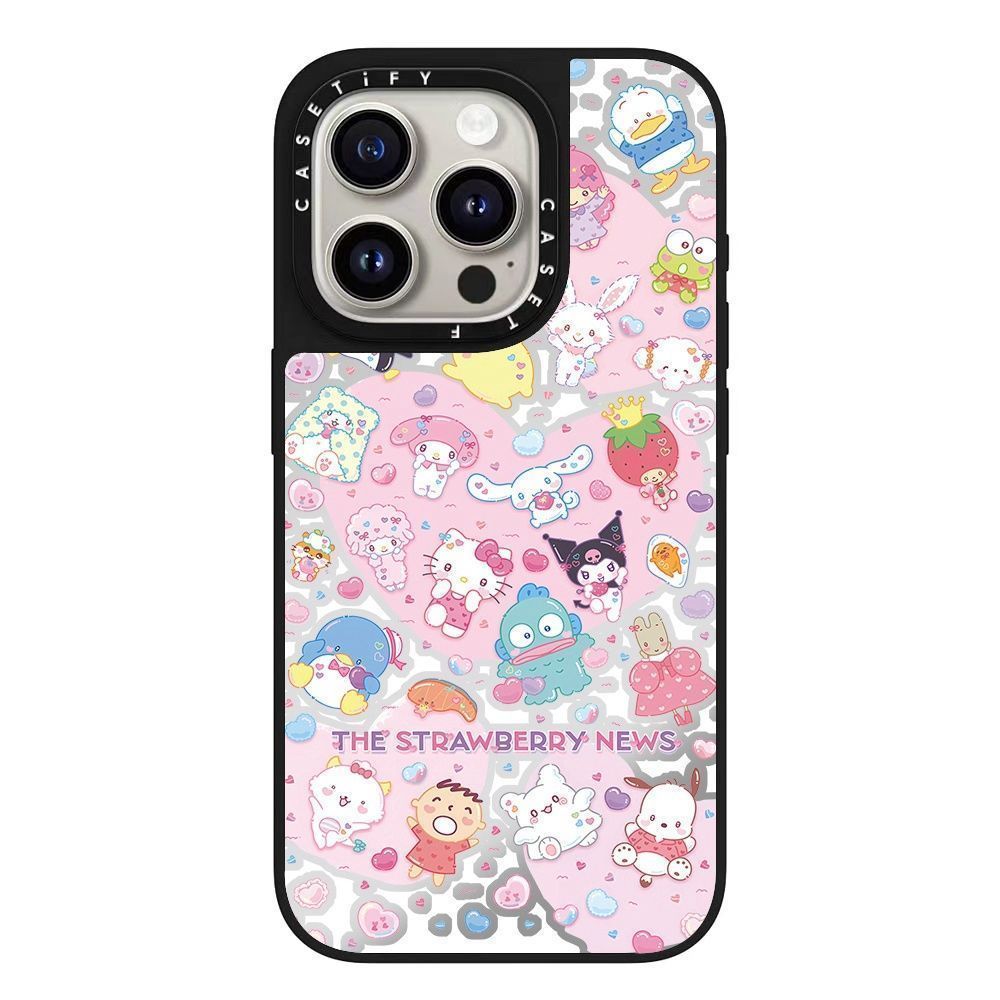 HelloKitty三丽鸥适用16手机壳iPhone15ProMax轻奢14小众13潮款12