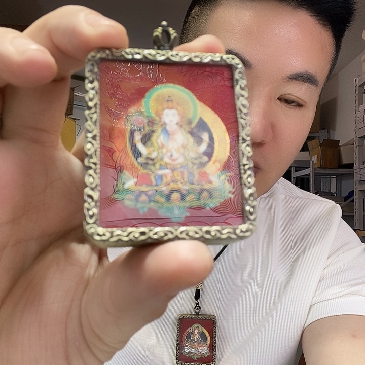 玛瑙/玉髓足铂镶嵌颈饰16