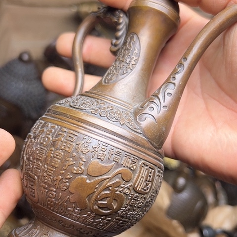 铜制文玩把玩物件