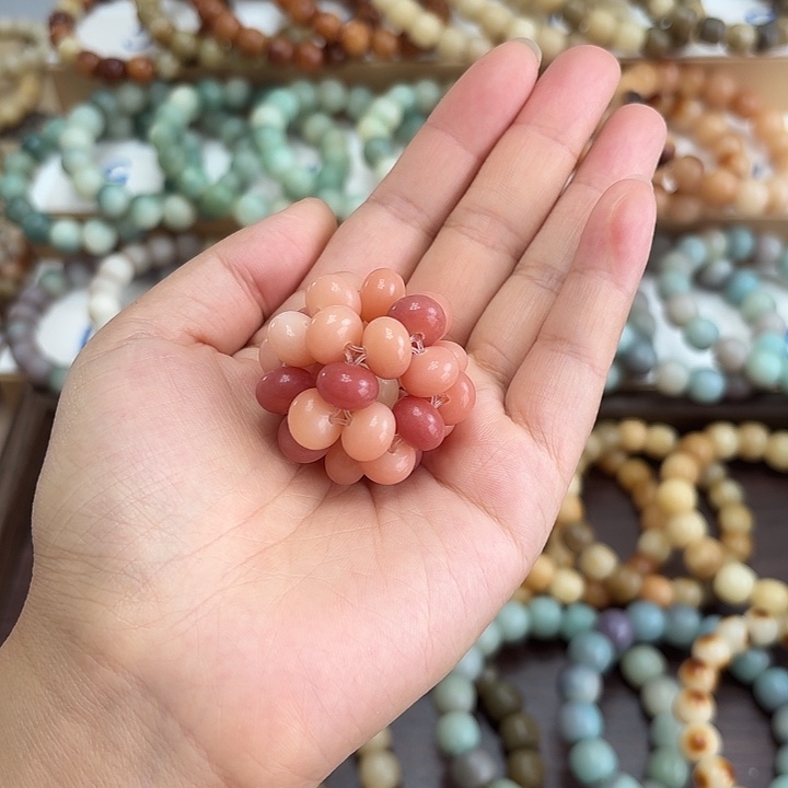 菩提根/象牙果手串卡10菩提球一个