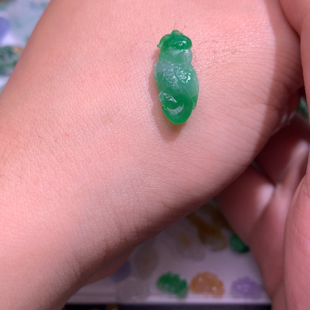 定制翡翠未镶嵌毛货