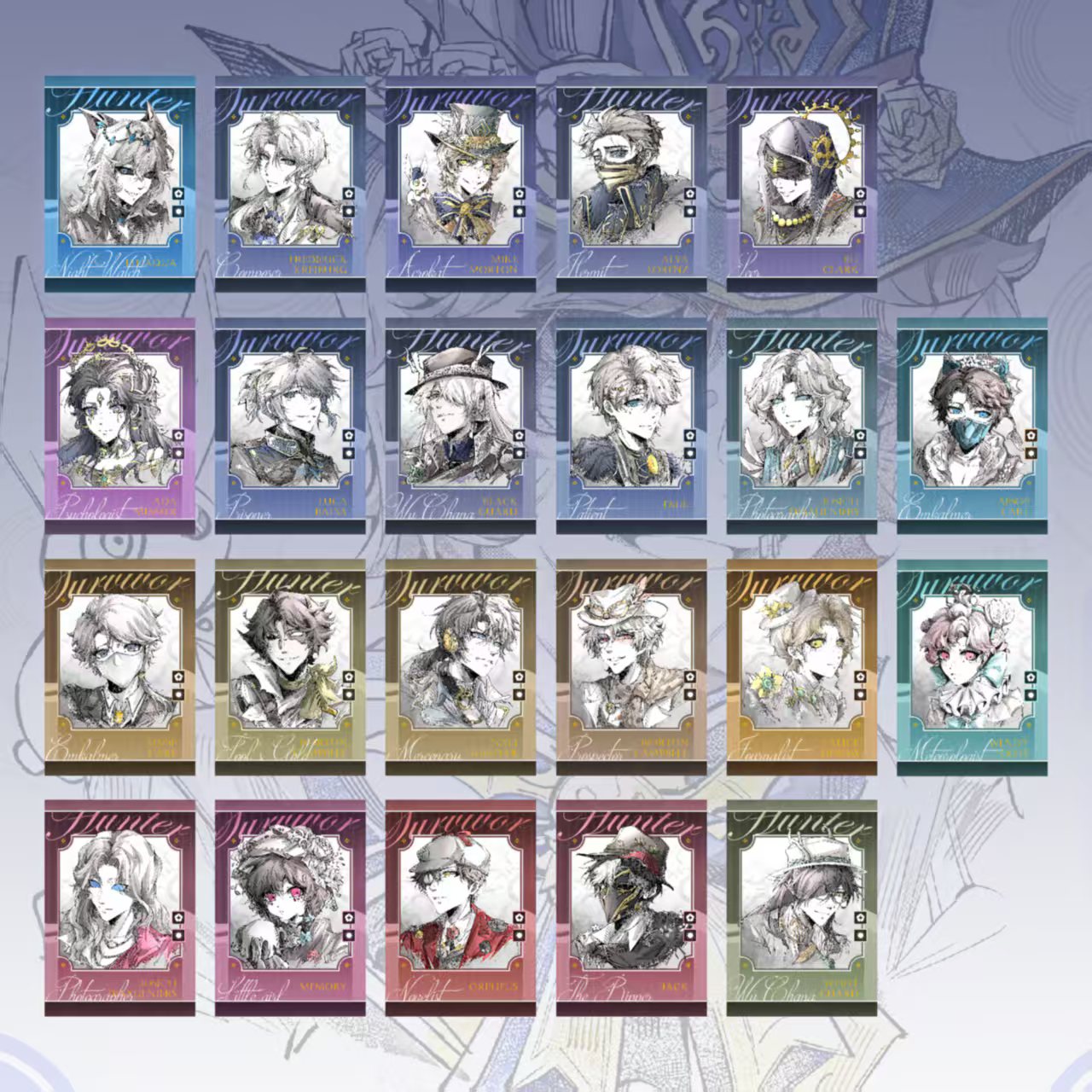 【拆盒】同人制品炫彩正比拍立得盲盒代拆