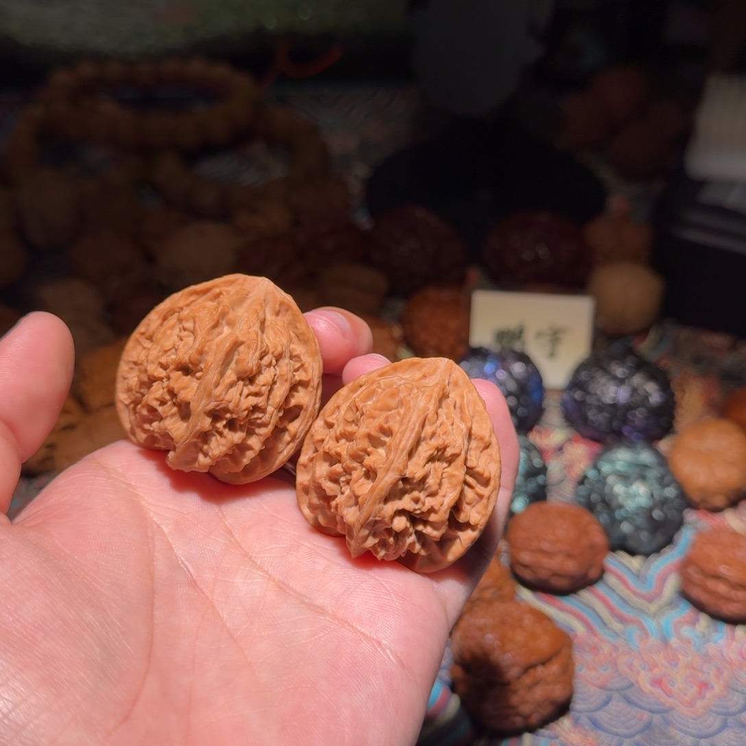 文玩核桃把件2268号41苹果园苹果园