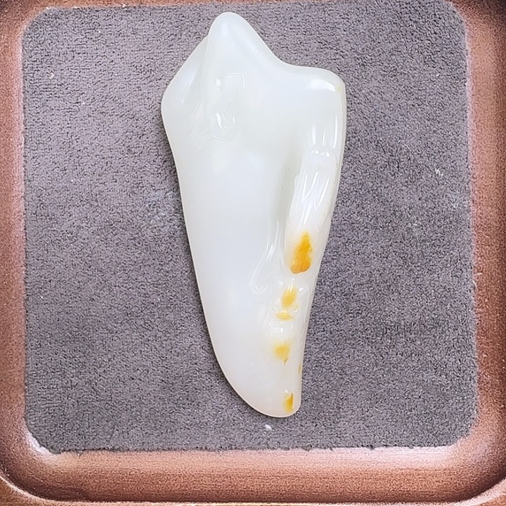 和田玉未镶嵌颈饰百搭时尚潮流龙吊坠