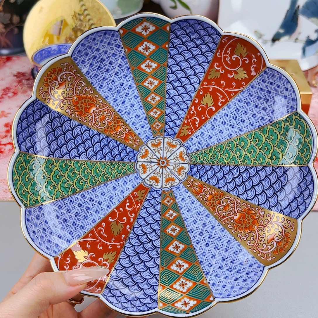 他家茶具瓷器真美！19cm