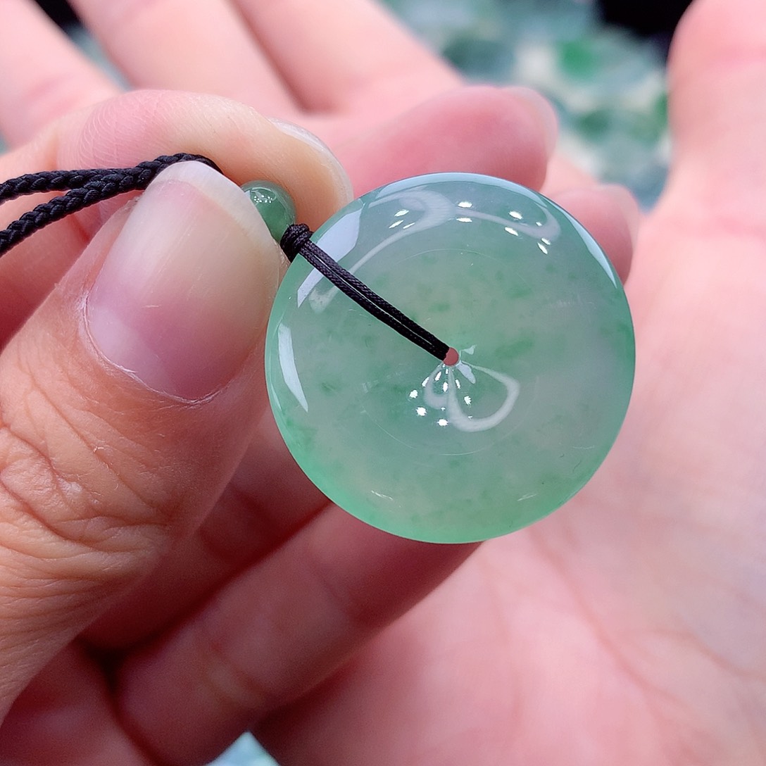 颈饰未镶嵌翡翠编号31尺寸26-5.7