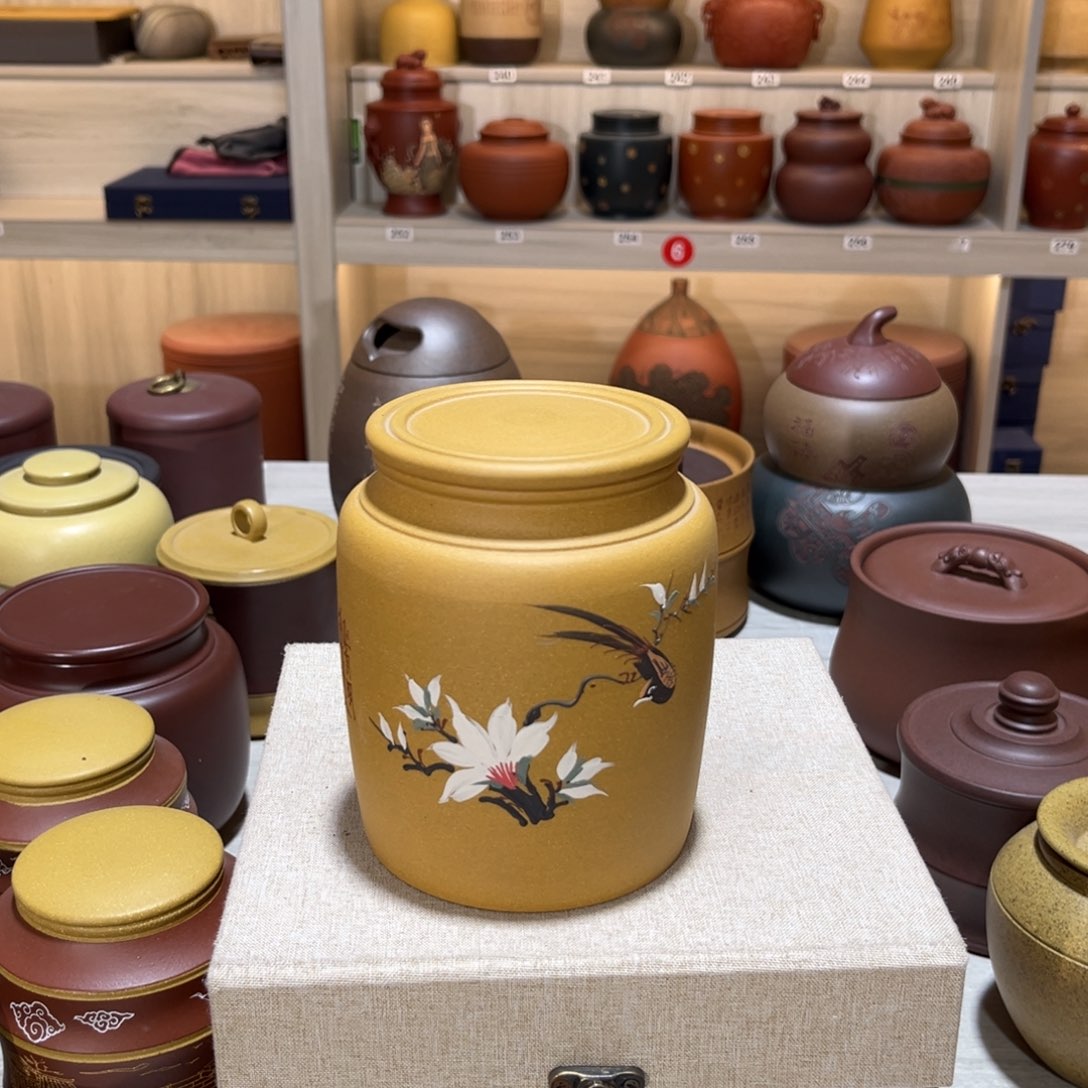 紫砂茶叶罐紫砂的制作