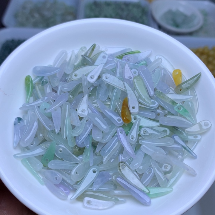 散珠翡翠小辣椒30个