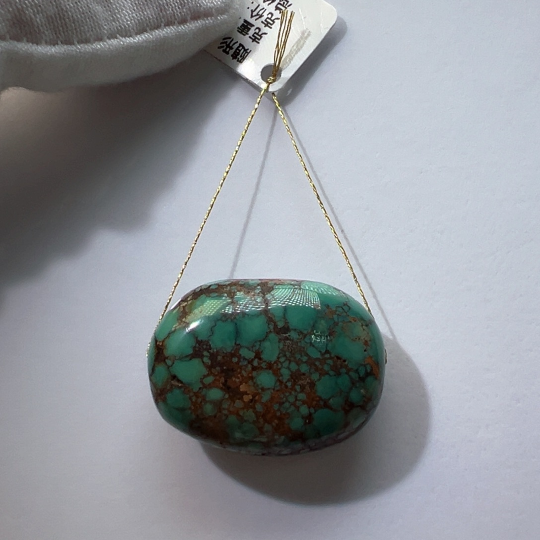 绿松石未镶嵌挂件