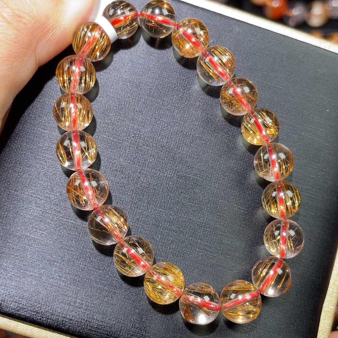 发晶发晶单圈手链A9.5未镶嵌