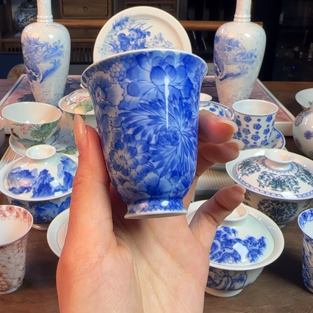 名窑口 点工万花闻香杯福利