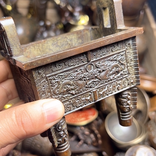 铜制文玩把玩物件