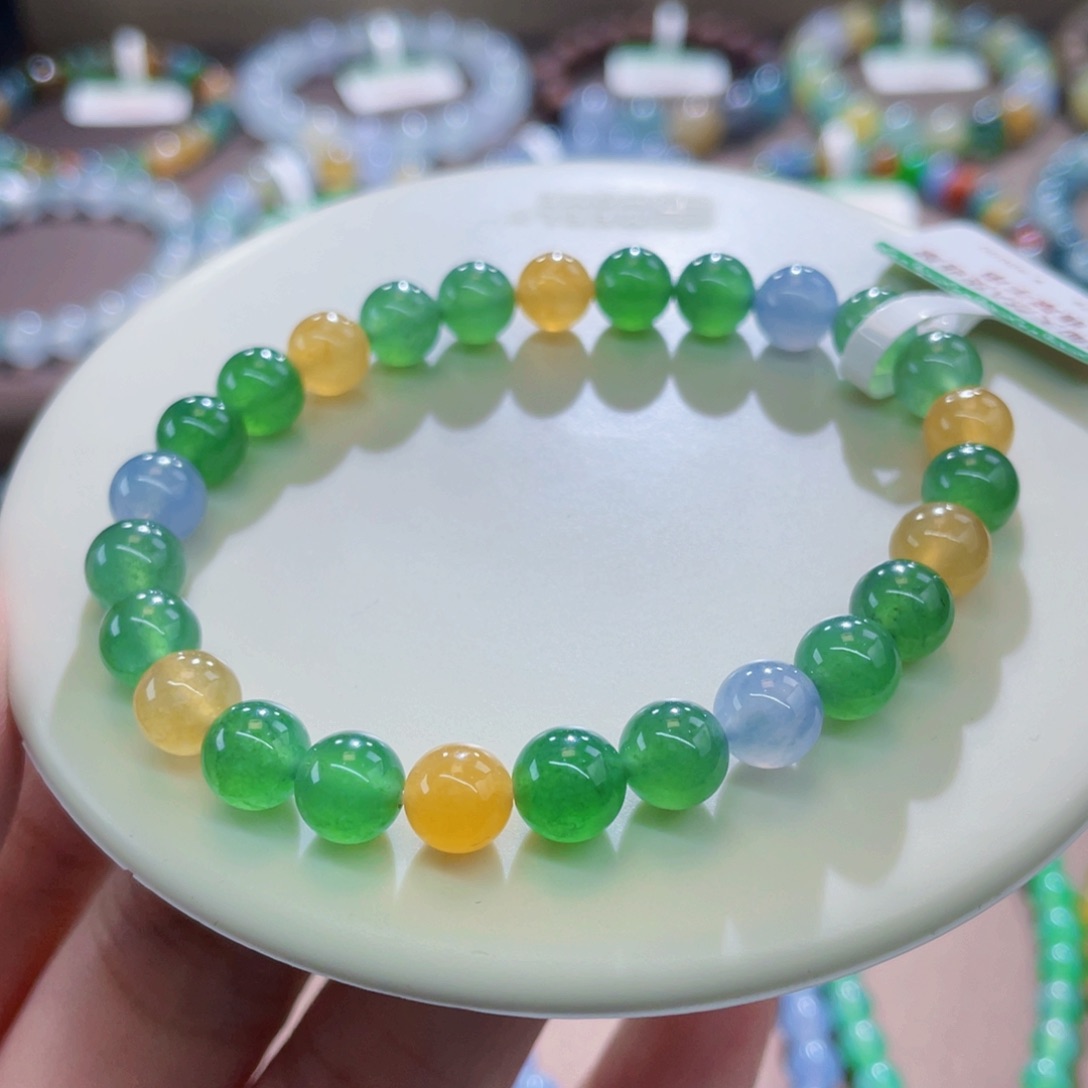 未镶嵌手链翡翠福禄寿卡7