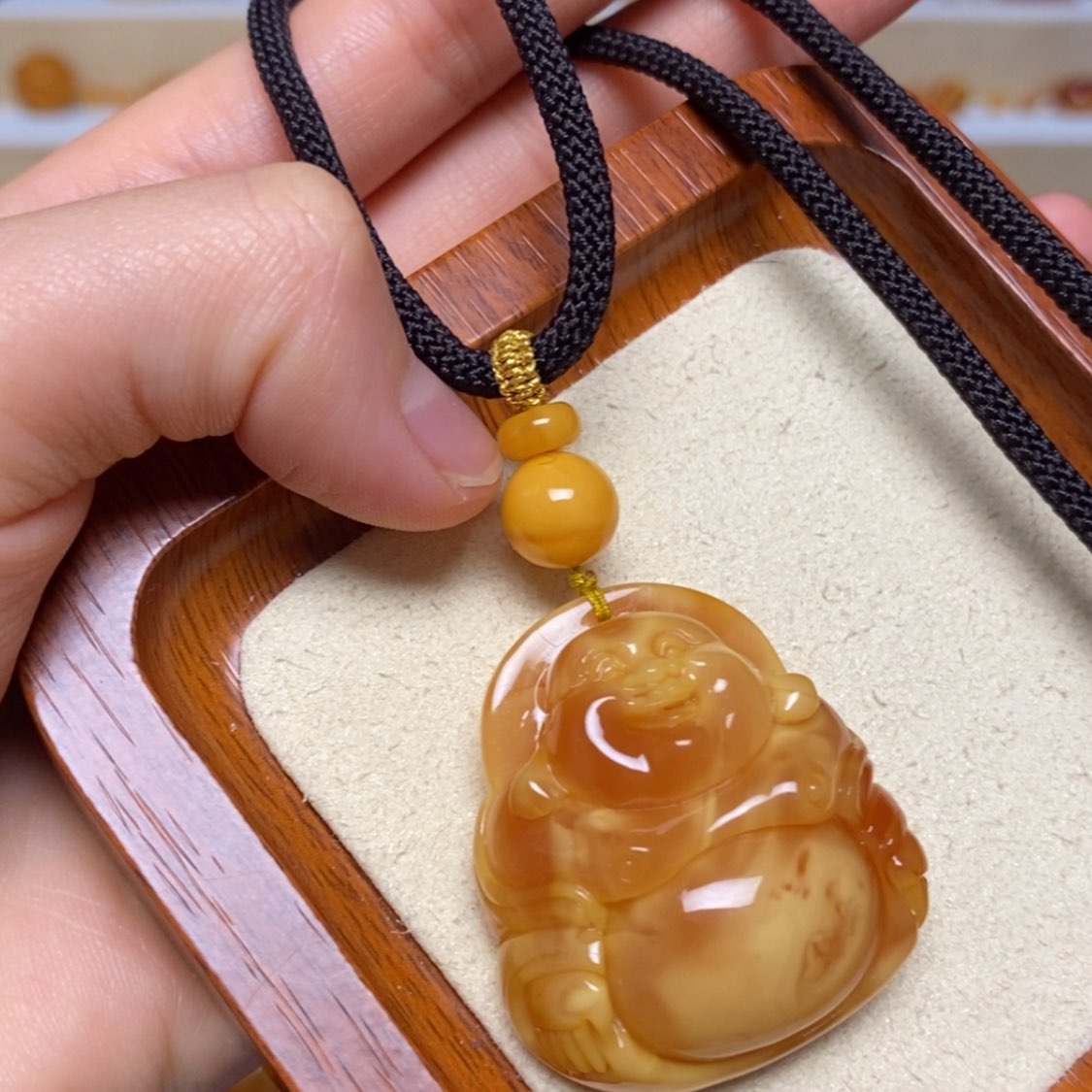 【闪购商品】未镶嵌颈饰蜜蜡项链