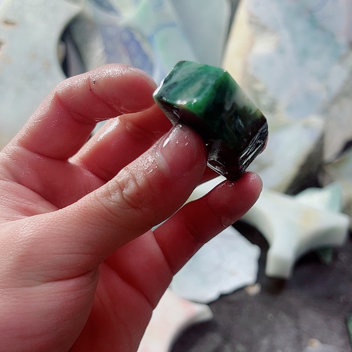 翡翠未镶嵌颈饰纯天然缅甸翡翠