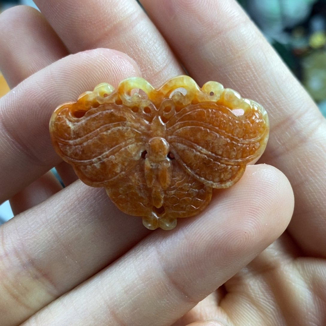 翡翠颈饰未镶嵌阳*吊坠