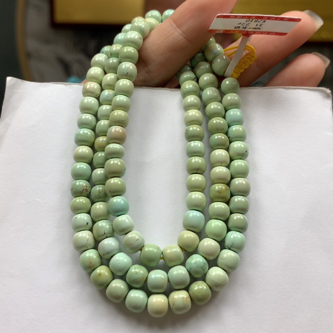 绿松石长链未镶嵌