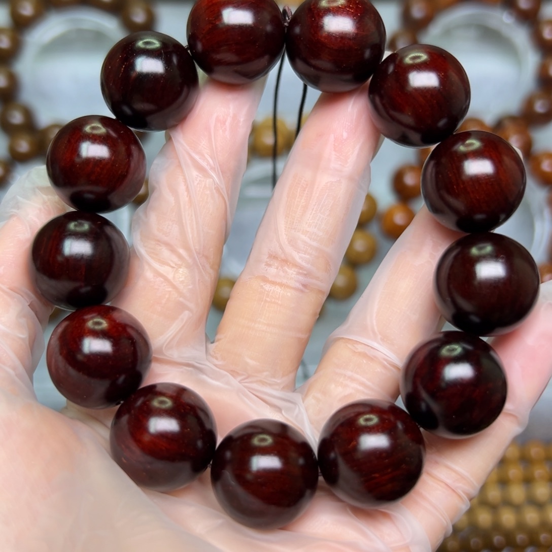 檀香紫檀（小叶紫檀）手串/手链阿****月1.8龙鳞