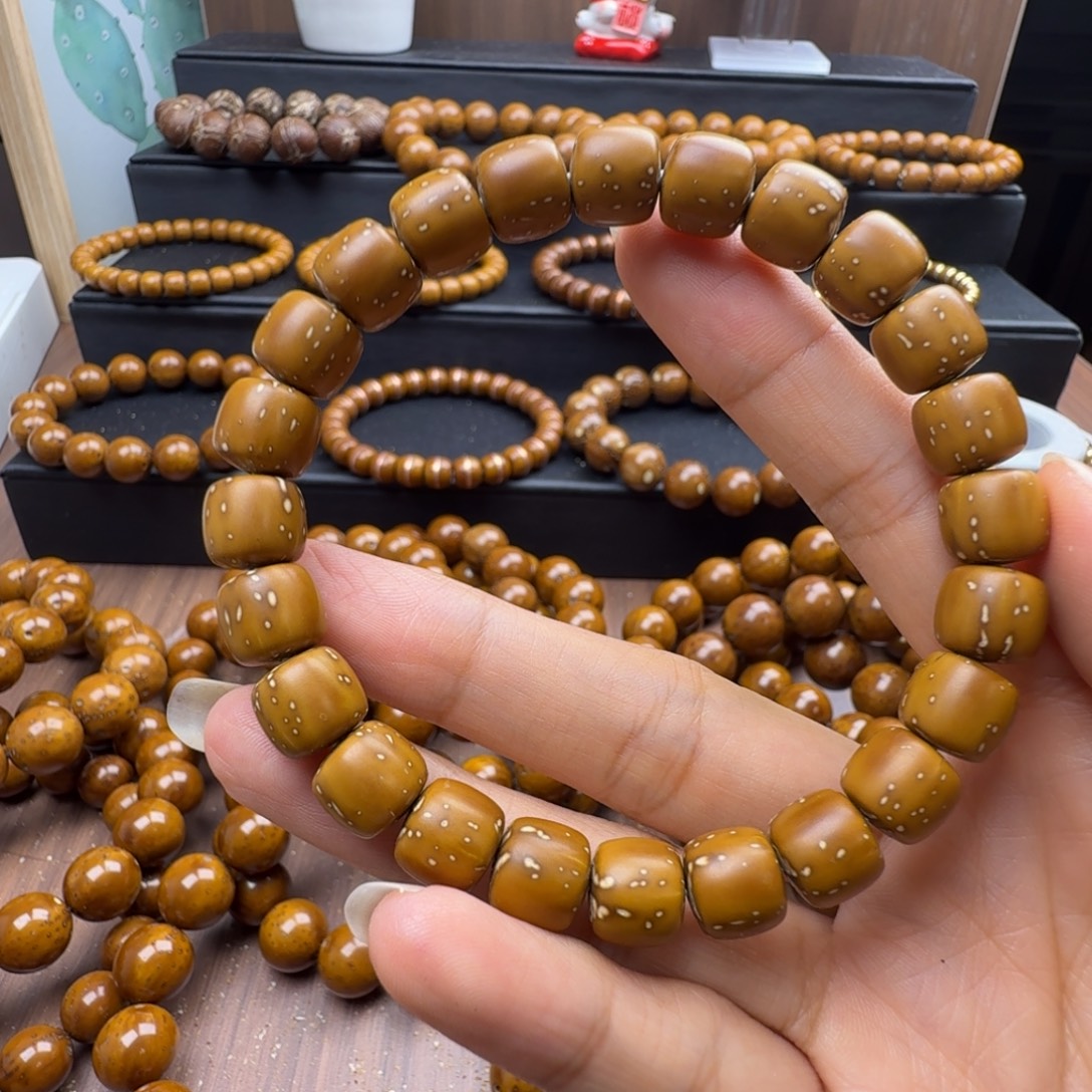 手串紫金鼠黄皮老型实心