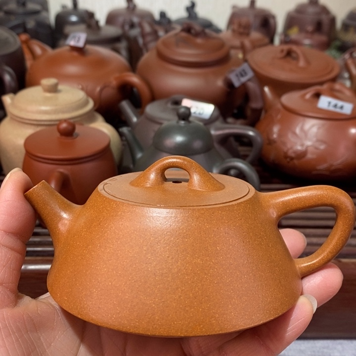 紫砂茶壶微瑕处理一把