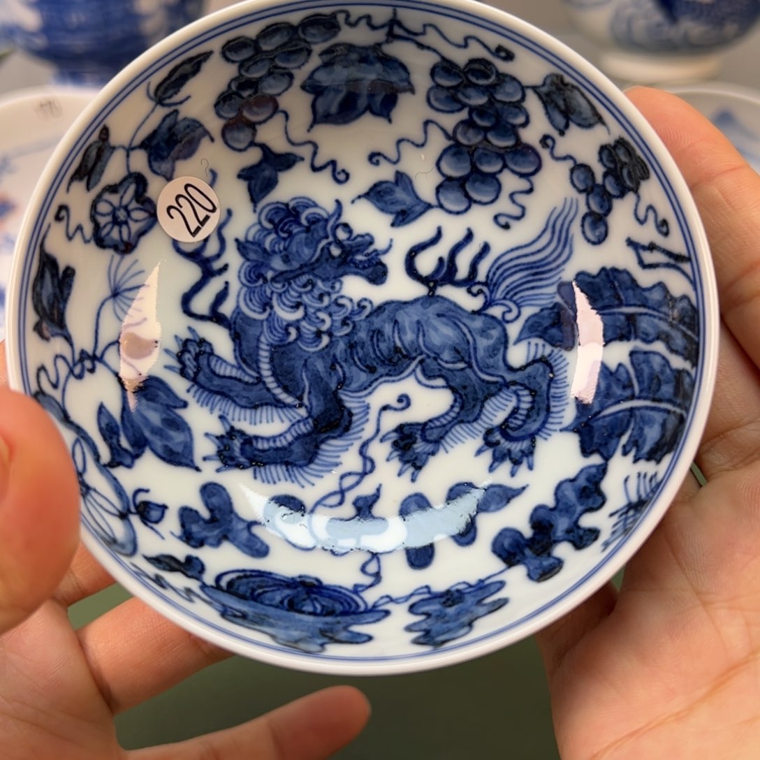 杯木木景德镇纯手绘茶具220
