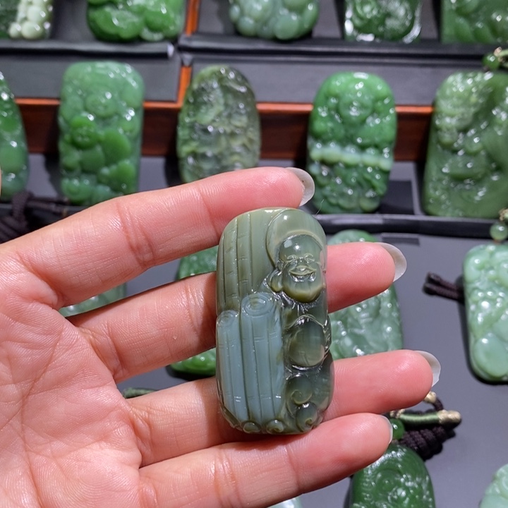 和田玉挂件未镶嵌