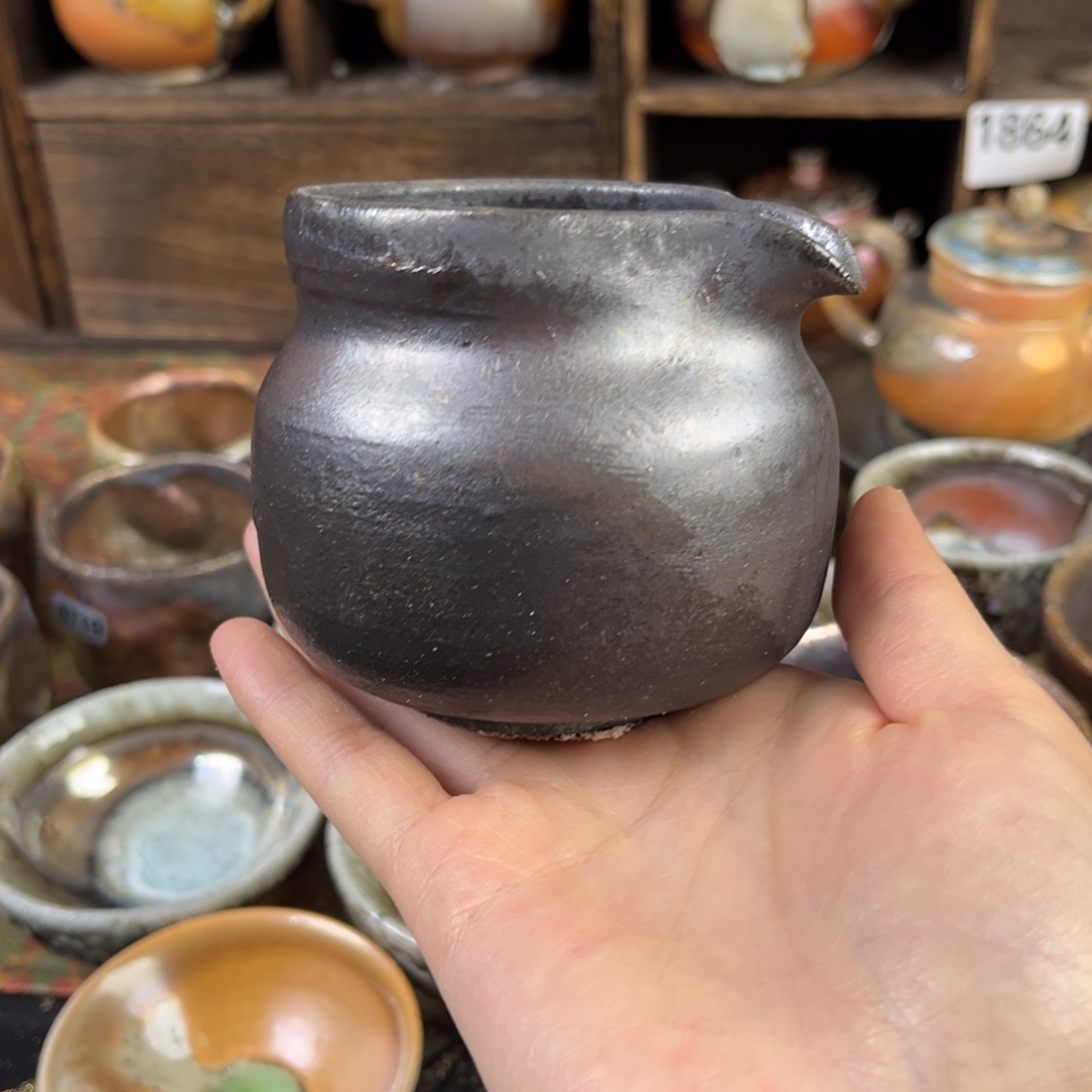 杯柴烧茶器公道杯