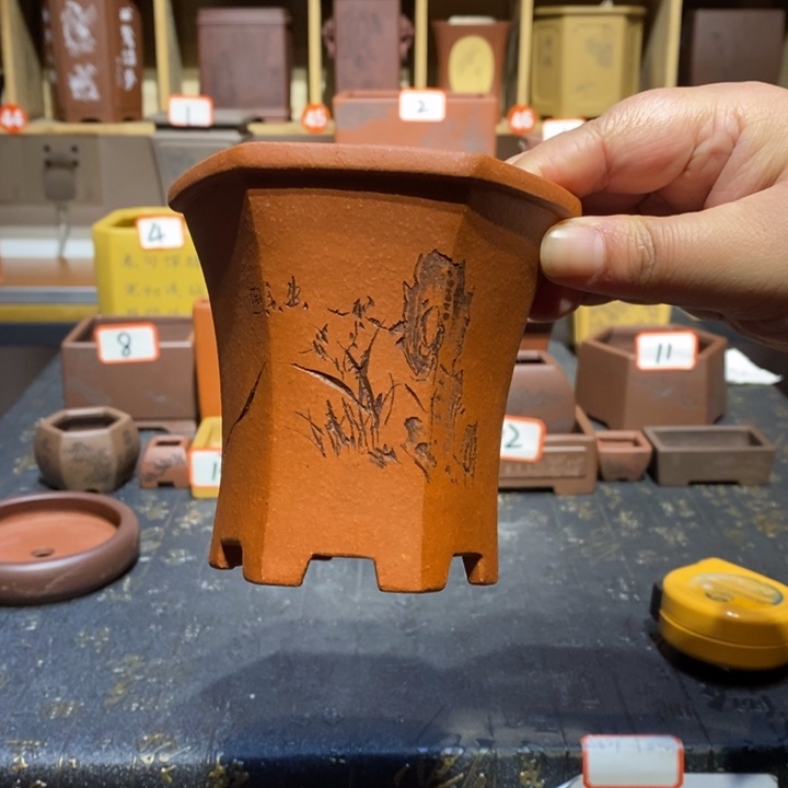紫砂花盆紫砂文化