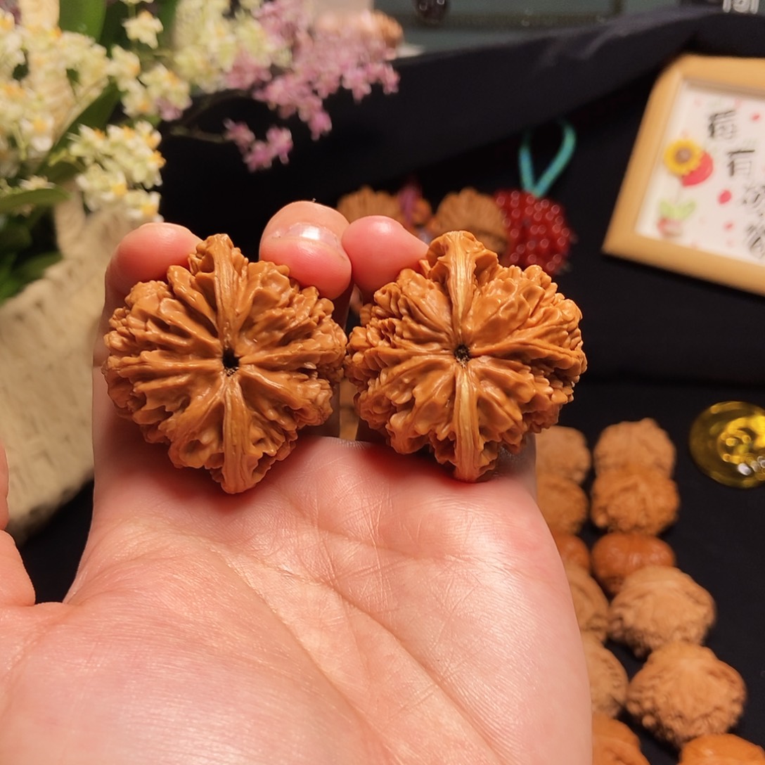 文玩核桃吊坠44全品状元冠